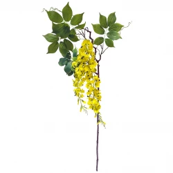 Wisteria, guldregn, 142cm, kunstig blomst