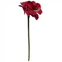 Amaryllis, rød, 99cm, kunstig blomst