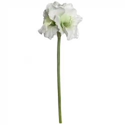 Amaryllis, 99cm, hvid, kunstig blomst