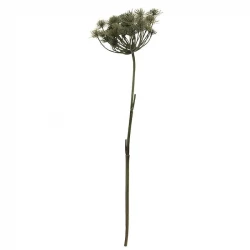 Bjørneklo, Grøn, H:98cm, kunstig blomst