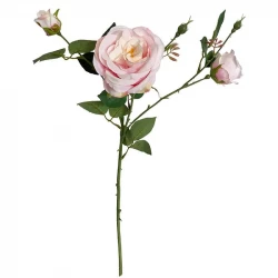 Rosengren, 61cm, rosa, kunstig blomst