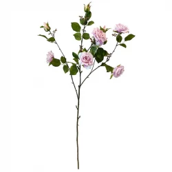 Rosen stilk, Chelsea, lyserød, 110cm, kunstig blomst