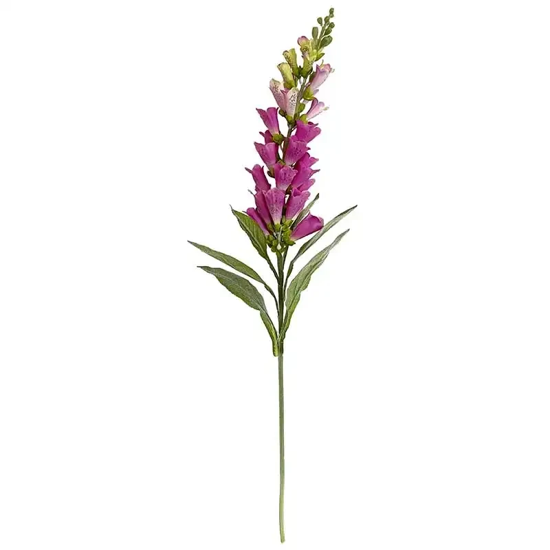 Fingerbøl blomst på stilk, pink, 92cm, kunstig blomst