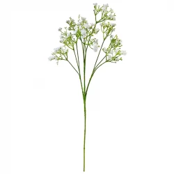 Brudeslør, hvid 68 cm, kunstig blomst