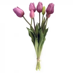 Tulipanbuket, 47cm, kunstig blomst