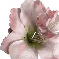 Amaryllis, lyserød, 99cm, kunstig blomst