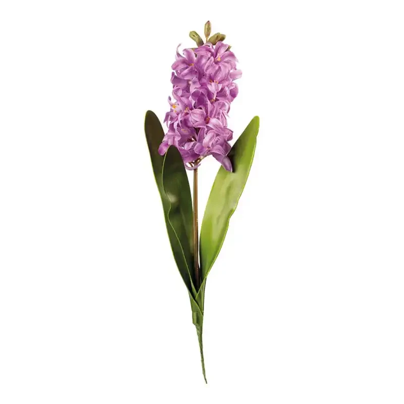 Hyacint, 43 cm, lilla, kunstig blomst