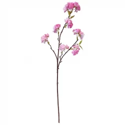 Fersken blomstergren, 76cm, kunstige blomstergren