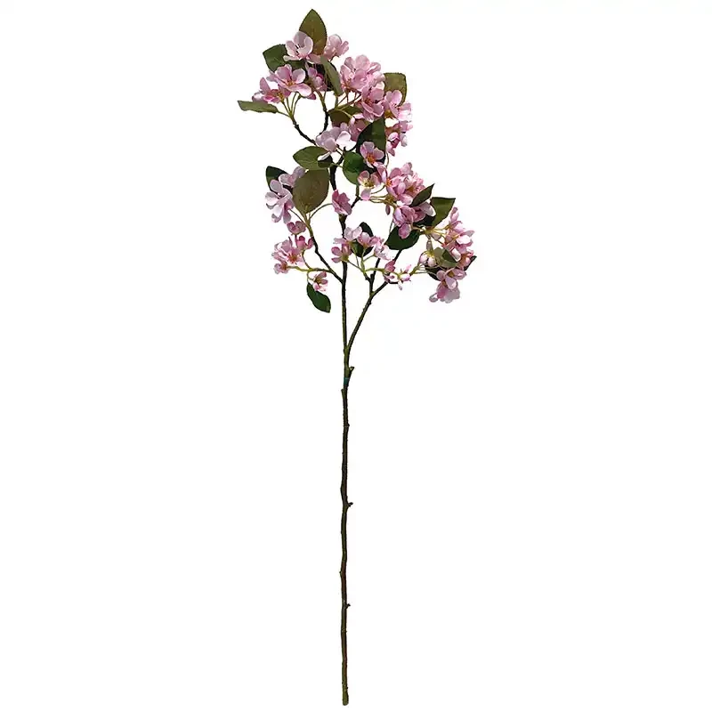 Blomstergren, lyserød, 90cm, kunstig blomstergren