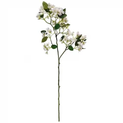 Blomstergren, hvid, 90cm, kunstig blomstergren
