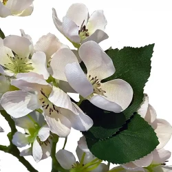 Blomstergren, hvid, 90cm, kunstig blomstergren