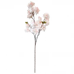 Kirsebærgren, fersken, 105cm, kunstig blomst
