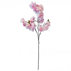 Kirsebærgren, pink, 105cm, kunstig blomst