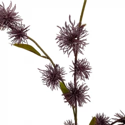 Brodfrø, støvet lilla, 101cm, kunstig plante