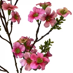 Rosenmyrte gren, lyserød, 84cm, kunstig blomst