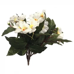 Flittiglise buket, 32cm Hvid, kunstig blomst