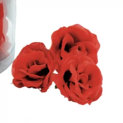 Rosenhoveder, 48stk./pakke, rød, kunstig blomst