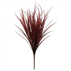 Græs, rød-orange, 50cm, kunstig plante