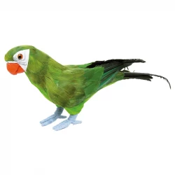 Papegøje, 36cm, grøn