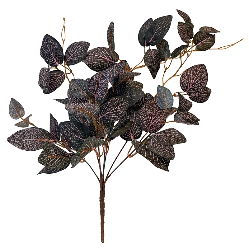 Fittonia, pink, 54cm, kunstig plante