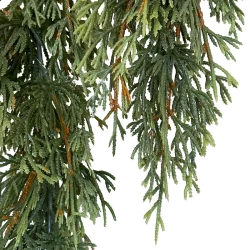 Cypres cedertræ hænger, 110cm, kunstig ranke