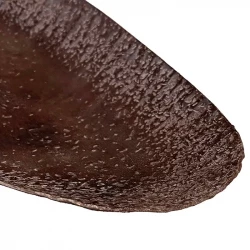 Aflangt fad, 51cm, brun
