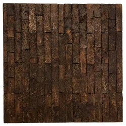 Mosaik mønster underlag i bark 30x30cm