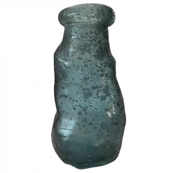 Vase - simplicity - H25cm, Frostet blå