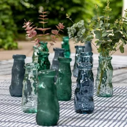 Vase - simplicity - H25cm, Frostet grøn