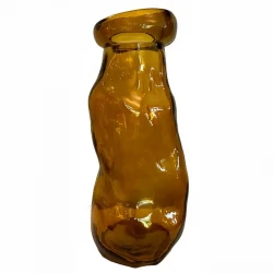 Vase - simplicity - H25cm, Amber