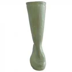 Gummistøvle vase i porcelæn, 29cm, hul til ophæng