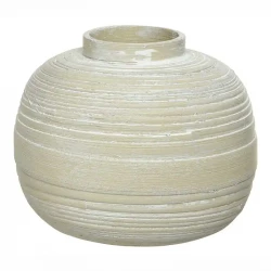 Vase i bambus, tåler ikke vand, 20cm