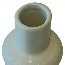 Vase i keramik, H13,5cm, Grøn