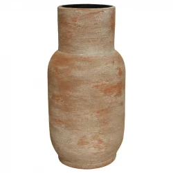 Terracotta vase, vintage look, 35cm