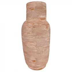 Terracotta vase, vintage look, 45cm
