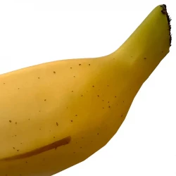 Banan. 20cm, kunstig frugt