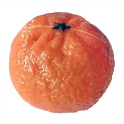 Mandarin Ø 6cm, kunstig mad