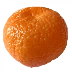 Mandarin Ø 6cm, kunstig mad