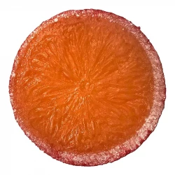 Appelsin skiver, 6 stk pr pose, kunstig mad