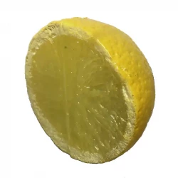 Halve citroner, 3 stk pose, kunstig mad