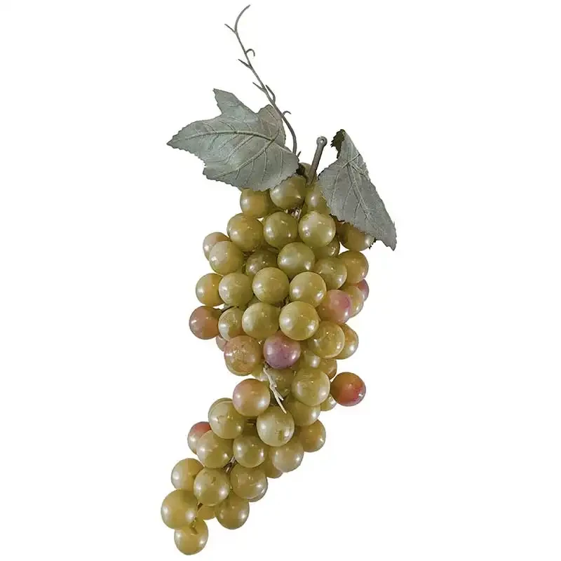 Vindrueklase, 90stk, 25cm, grøn, kunstig frugt