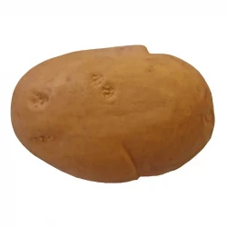 Bagekartoffel, 10,5cm, kunstig mad