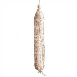 Spegepølse / Salami m net, 44cm, kunstig mad