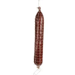 Spegepølse / Salami m net, 44cm, kunstig mad