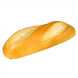 Baguette mini, 21cm, kunstig brød