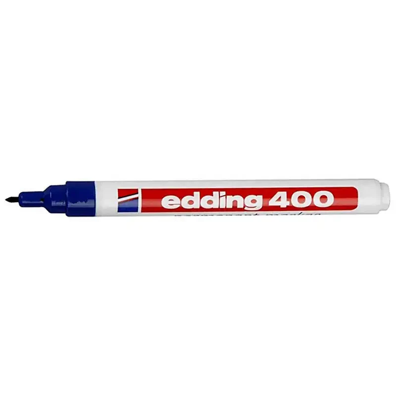 Edding-marker 400 tusch, blå, permanent marker