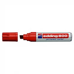 Edding-marker 800 tusch, rød, permanent marker