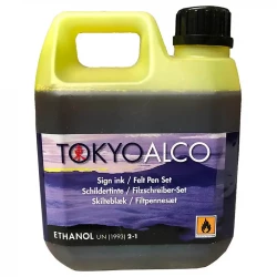 Skilteblæk (Tokyo Alco), Vandfaste og lugtfri, alkoholbaseret