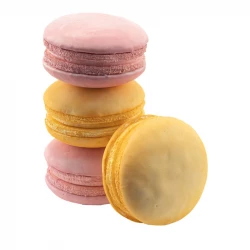 Macarons, Ø10cm. 4 stk. /pakke, kunstig mad