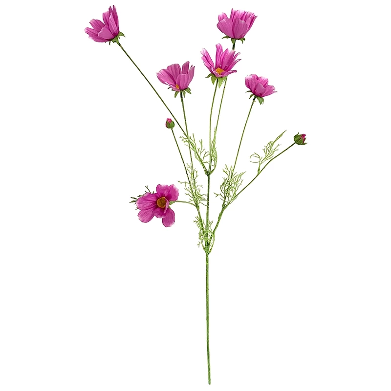 Stolt kavaler, pink, 92cm, kunstig blomst